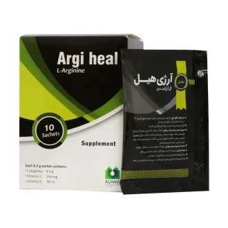 مکمل ساشه ال آرژنین آرژی هیل بسته ۱۰ عددی