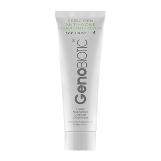 کرم مرطوب کننده و آبرسان ژنو بایوتیک / Geno Biotic مناسب برای پوست چرب و مختلط و کنترل چربی حجم ۵۰ میلی‌لیتر