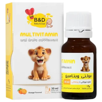 قطره مولتی ویتامین بیبی اند دد ۳۰ میلی لیتر