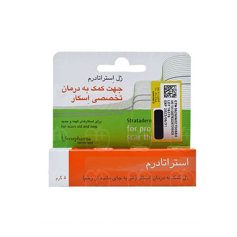 ژل ترمیم کننده اسکار سیلیکونی استراتادرم / Strataderm استراتافارما / Stratapharma مناسب برای بهبود و پیشگیری از جای زخم تیوپ ۵ گرمی ژل ترمیم کننده اسکار سیلیکونی استراتادرم / Strataderm استراتافارما / Stratapharma مناسب برای بهبود و پیشگیری از جای زخم تیوپ ۵ گرمی