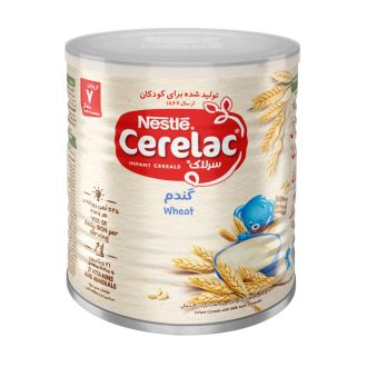 سرلاک گندم با شیر نستله مناسب نوزادان و کودکان، بسته ۴۰۰ گرمی