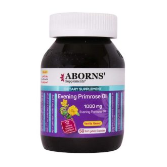 کپسول نرم روغن گل مغربی آبورنز ۵۰ عددی