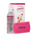 محلول ضد شپش نایلیس مناسب انواع مو و پوست سر، حجم ۶۰ میلی‌لیتر