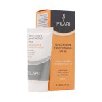 کرم ضدآفتاب رنگی پیلاری SPF۵۰ مناسب انواع پوست، حجم ۵۰ میلی‌لیتر