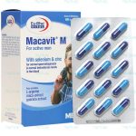 کپسول مولتی‌ویتامین و مینرال ماکاویت M یوروویتال، بسته ۶۰ عددی