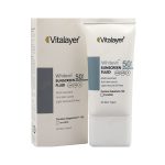 کرم ضدآفتاب و ضدلک ویتالایر بی رنگ SPF۵۰ مناسب انواع پوست، حجم ۴۰ میلی‌لیتر
