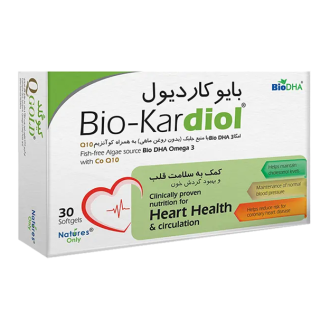 سافت ژل بایوکاردیول نیچرز اونلی مناسب برای حفظ سلامت قلب و عروق بسته ۳۰ عددی