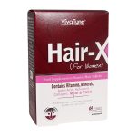 قرص هیرایکس وومن ویواتیون / Viva Tune Hairex Women مناسب برای تقویت مو و جلوگیری از ریزش مو در بانوان بسته ۶۰ عددی