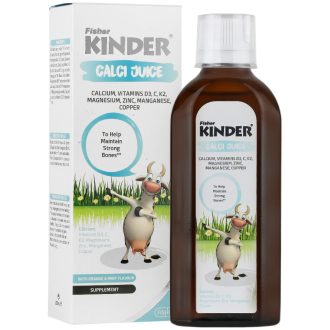 شربت کلسیم و ویتامین D کیندر / Kinder مدل کلسی جویس مناسب برای رشد و استحکام استخوان کودکان