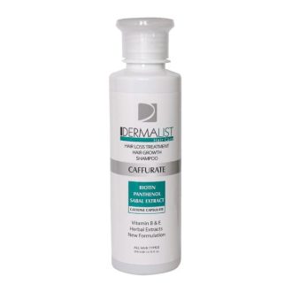 شامپو ضد ریزش و تقویت‌کننده درمالیست / Dermalist مناسب برای انواع مو و کنترل ریزش حجم ۲۰۰ میلی‌لیتر