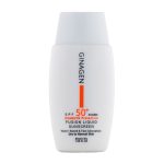 کرم ضد آفتاب بی رنگ SPF۵۰ ژیناژن / Ginagen مناسب برای پوست‌های خشک و معمولی حجم ۵۰ میلی‌لیتر