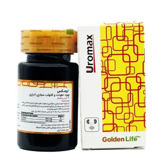 کپسول اورومکس کرن بری گلدن لایف / Golden Life مناسب برای حفظ سلامت مجاری ادراری و پیشگیری از عفونت بسته ۳۰ عددی