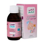 شربت کامی کام مناسب برای تسکین کولیک و نفخ نوزادان و کودکان حجم ۱۲۰ میلی‌لیتر