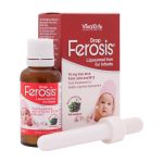 قطره خوراکی آهن فروسیس / Ferosis مناسب برای پیشگیری و درمان کم خونی نوزادان و کودکان حجم ۳۰ میلی‌لیتر