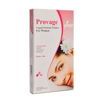کپسول واژینال پروبیوتیک پروواژ / Provag مناسب برای بازسازی فلور میکروبی و بهبود عفونت‌های واژینال بانوان بسته ۱۰ عددی