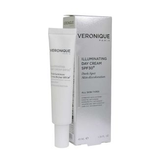 کرم روز بهبوددهنده لک و روشن‌کننده ورونیک / Veronique مناسب برای انواع پوست و رفع تیرگی حجم ۴۰ میلی‌لیتر