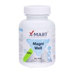قرص منیزیم ۲۵۰ میلی‌گرم مگنی ول ایکس مارت / X-Mart مناسب برای بهبود عملکرد عضلات، اعصاب و کاهش خستگی بسته ۶۰ عددی