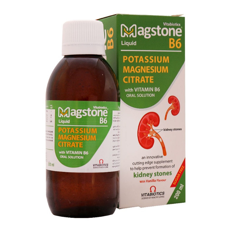 شربت خوراکی مگستون / Magstone مناسب برای پیشگیری و کمک به دفع سنگ کلیه حجم ۲۰۰ میلیلیتر شربت خوراکی مگستون / Magstone مناسب برای پیشگیری و کمک به دفع سنگ کلیه حجم ۲۰۰ میلیلیتر