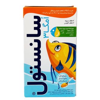 شربت امگا۳ سانستول / Sanostol مناسب برای تقویت حافظه تمرکز و رشد کودکان و بزرگسالان حجم ۱۵۵ میلی‌لیتر