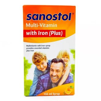شربت سانستول آهن دار سانستول / Sanostol مناسب برای تقویت عمومی بدن، رفع کم‌خونی و افزایش اشتها حجم ۲۰۰ میلی‌لیتر