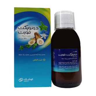 شربت گیاهی ضد سرفه و خلط آور دوئوپکت / Duopect مناسب برای تسکین سرفه و بهبود برونشیت حجم ۱۲۰ میلی‌لیتر