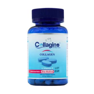 قرص کلاژن کلاژینو / Collageno مناسب برای تقویت پوست، مو، ناخن و مفاصل بسته ۳۰ عددی