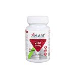 قرص مکمل زینک ۱۵ میلی‌گرم ایکس مارت / X-Mart مناسب برای تقویت سیستم ایمنی و سلامت پوست مو ناخن بسته ۶۰ عددی