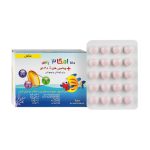 کپسول نرم امگا۳ پلاس کودکان مناسب برای تقویت رشد، بینایی و تمرکز بسته ۱۰۰ عددی