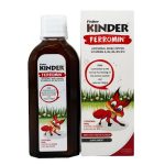 شربت مکمل آهن کیندر فرومین / Kinder Ferumin مناسب برای تامین آهن مورد نیاز بدن و رفع کم‌خونی حجم ۲۰۰ میلی‌لیتر