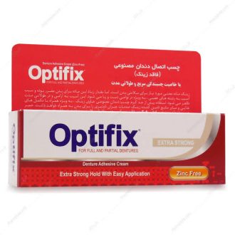 چسب دندان تثبیت‌کننده اپتی فیکس / OptiFix مناسب برای تثبیت دندان‌های مصنوعی