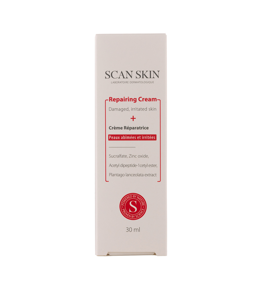 کرم ترمیم کننده و بازسازیکننده اسکن اسکین / Scan Skin مناسب برای پوست آسیبدیده، زخم و جای بخیه حجم ۳۰ میلیلیتر کرم ترمیم کننده و بازسازیکننده اسکن اسکین / Scan Skin مناسب برای پوست آسیبدیده، زخم و جای بخیه حجم ۳۰ میلیلیتر
