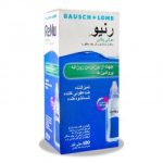 محلول شستشو و نگهداری لنز رنیو / ReNu مدل مولتی پلاس MultiPlus مناسب برای انواع لنز تماسی نرم و ضدعفونی کننده چشم حجم ۱۲۰ میلی‌لیتر