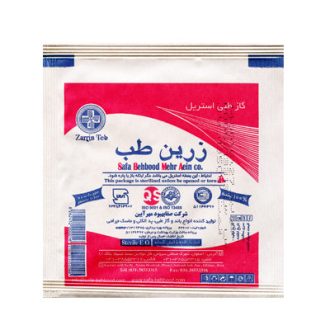 گاز استریل پانسمان مناسب برای شستشو، ضدعفونی و پانسمان انواع زخم بسته ۱ عددی